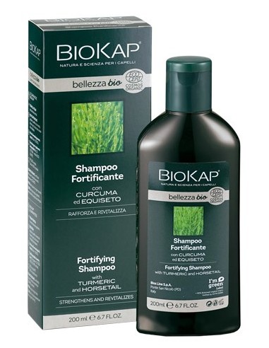 BIOKAP BELLEZZA BIO SHAMPOO FORTIFICANTE COSMOS ECOCERT 200 ML BIOSLINE